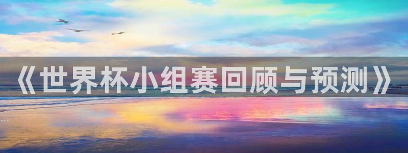 世界杯官网入口:《世界杯小组赛回顾与预测》